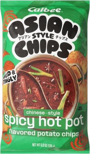Calbee Asian Style Chinese-Style Spicy Hot Pot Potato Chips