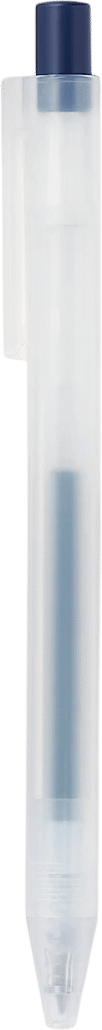 Muji Smooth Retractable Colour Gel Pen