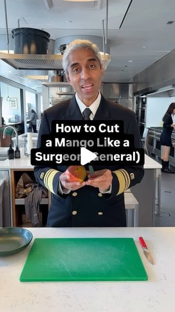 How to Cut a Mango with Dr. Vivek Murthy