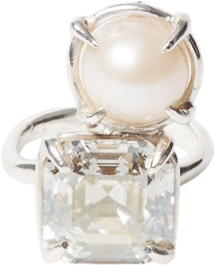 Duo Toe Ring Pearl