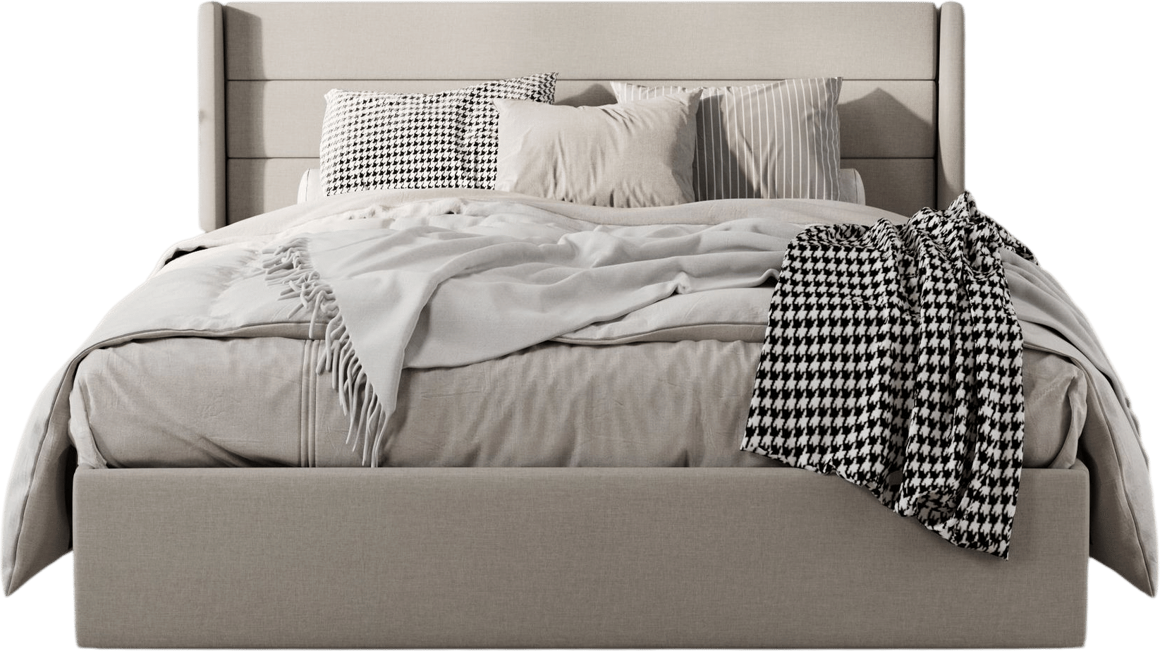 Latitude Run Braya Hydraulic Lift Up Storage Platform Bed