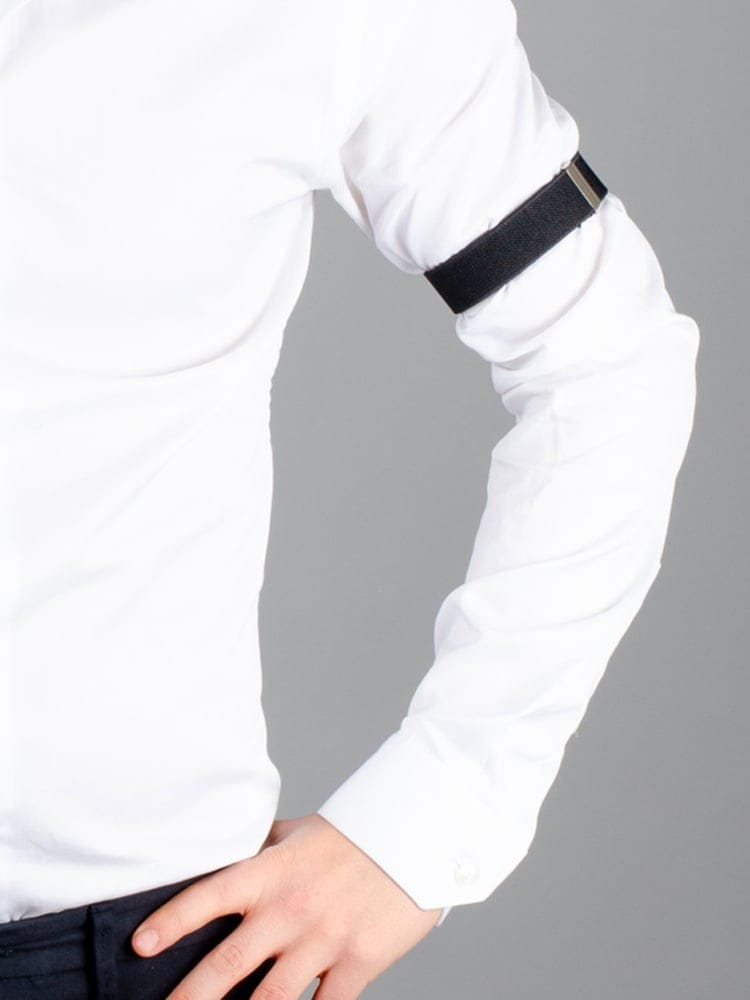 scottsberry sleeve garters (black)