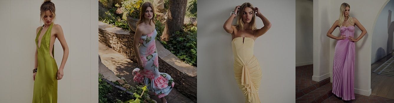 Revolve for wedding guest dresses