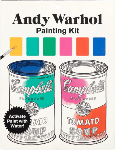 Andy Warhol Painting Kit Book