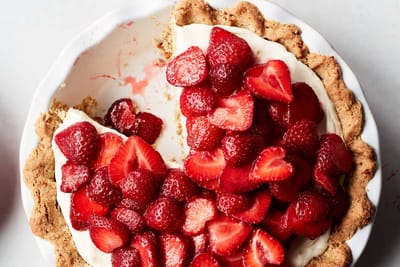 Strawberry Pretzel Pie Recipe