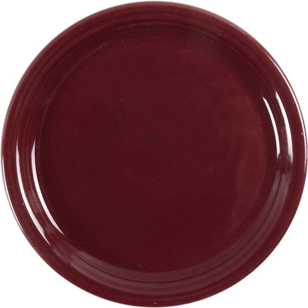 Fiesta Claret (Intro 2016) 9" Round Buffet Plate by Homer Laughlin