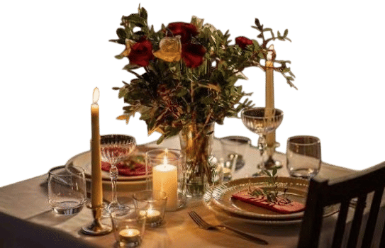30 minute meal alone together between ceremony and reception