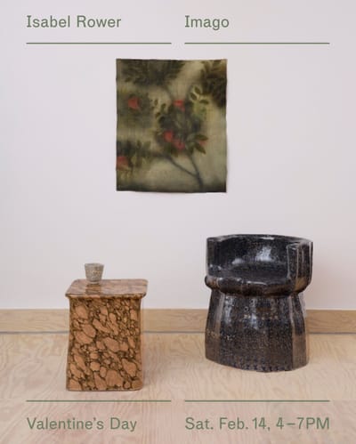 Isabel Rower Exhibition at Marta
