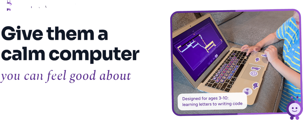 Purple Computer for Kids