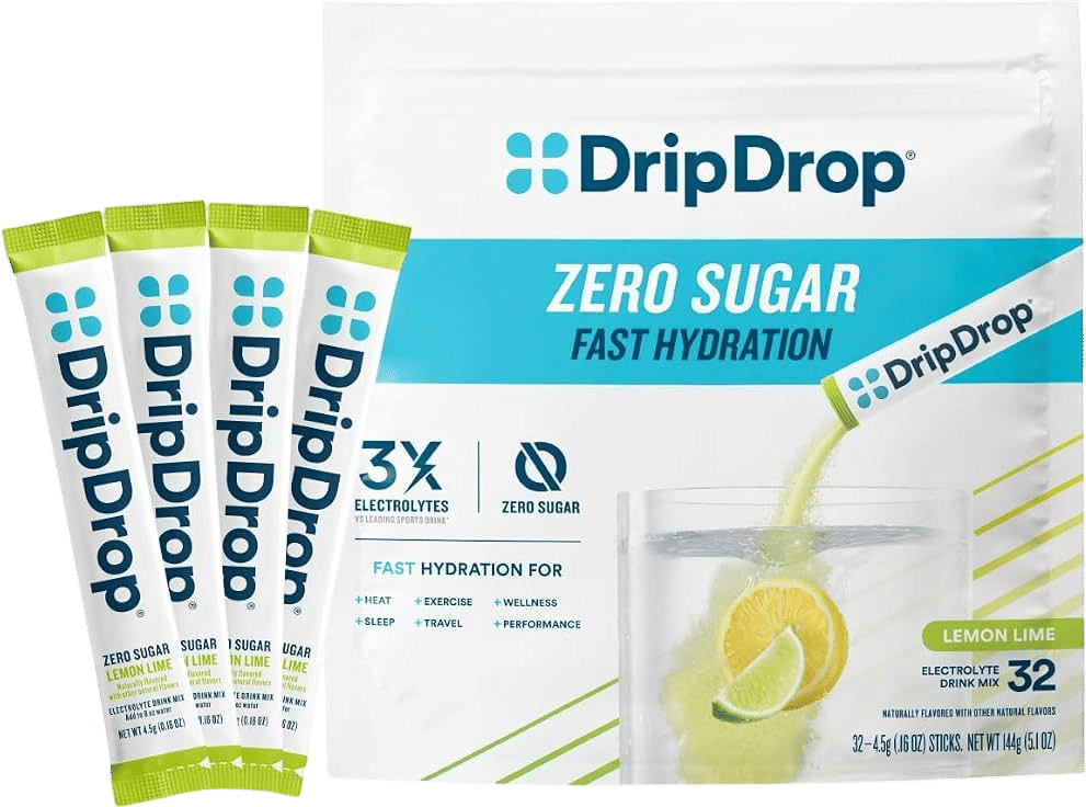 Drip drop Electrolytes (lemon lime)