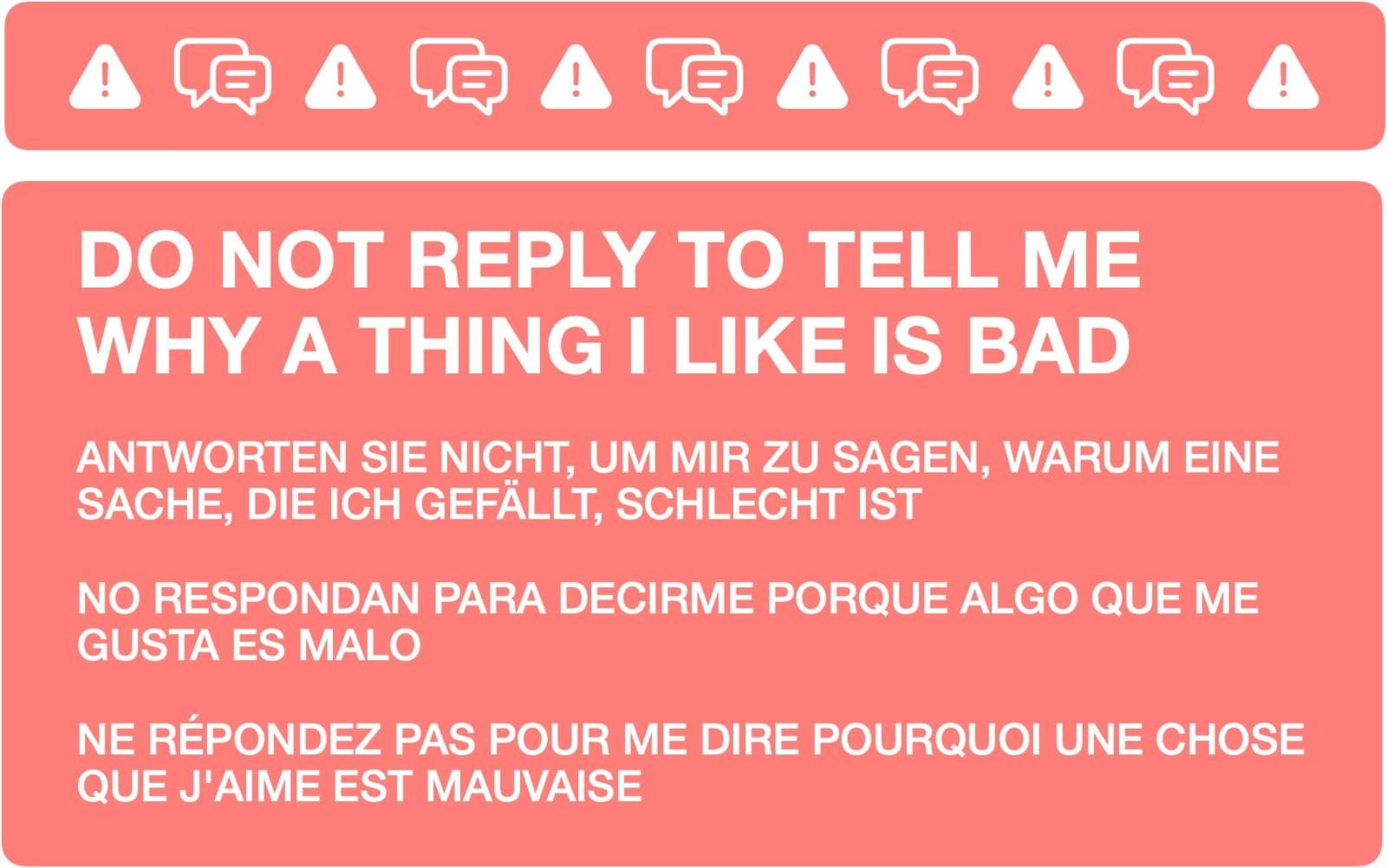 Stickers to manage your social media replies