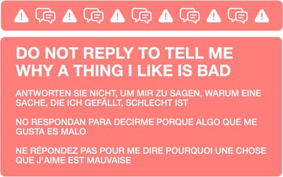 Social Media Reply Management Stickers