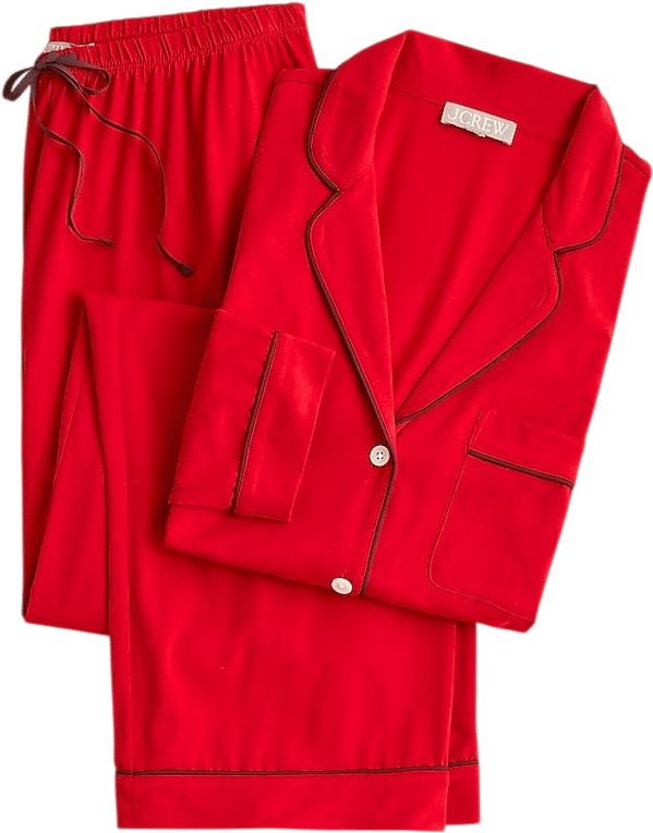 J.Crew Dreamy Cotton-Blend Pajama Pant Set