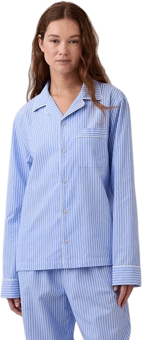 Gap Poplin PJ Shirt + Pant