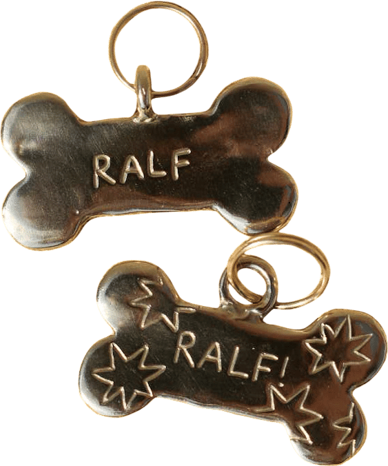 Bone Pet Tag