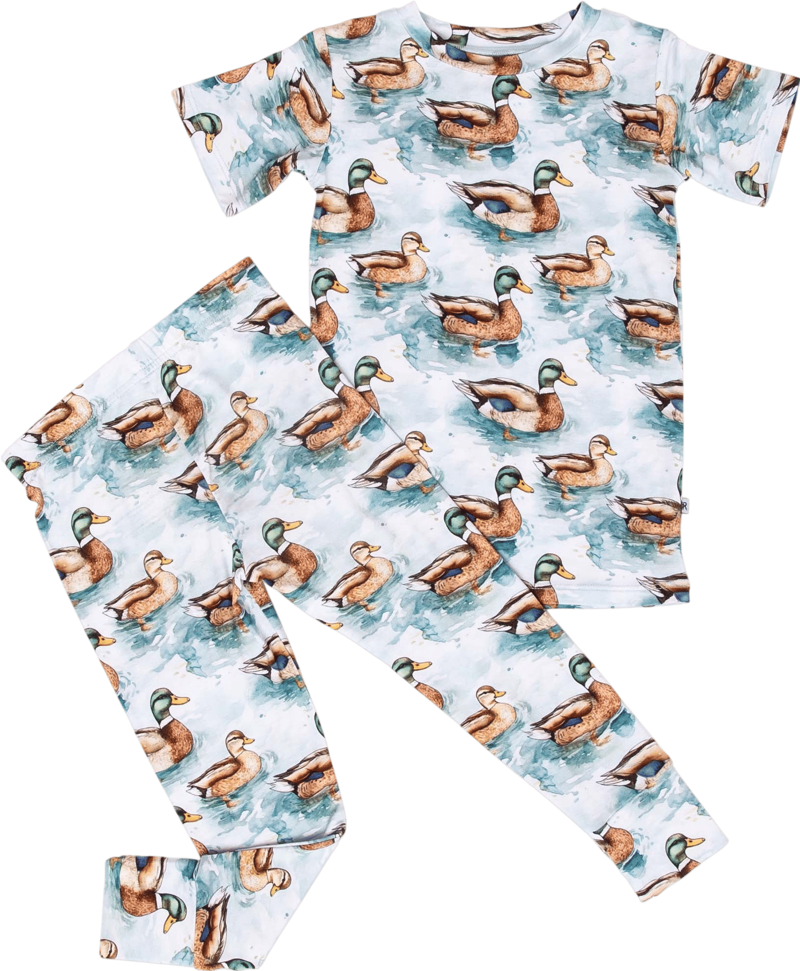 Bums & Roses What The Duck Pajama Set