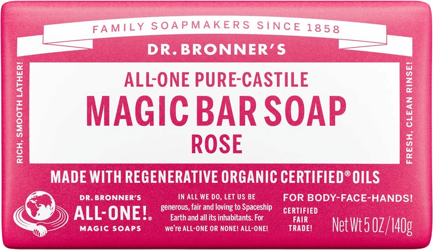 Rose - Pure-Castile Magic Bar Soap