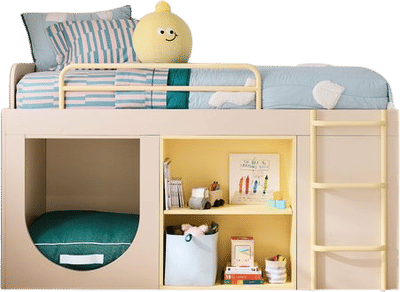 Lofted Bed with Reading Nook