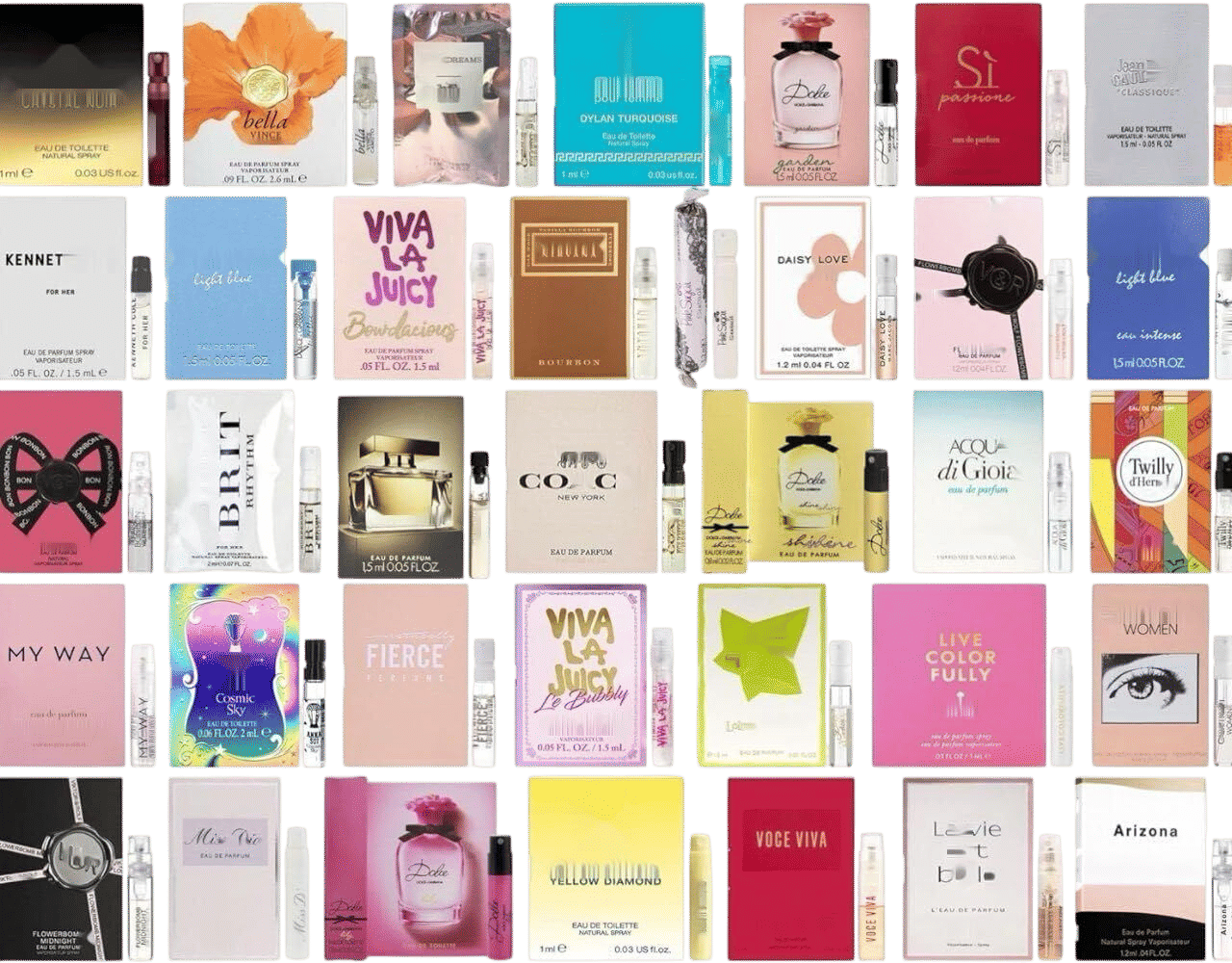 Perfume samples