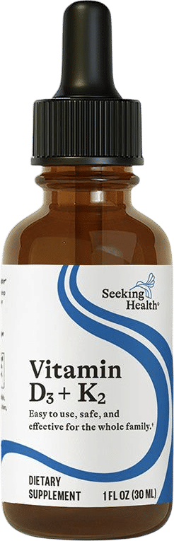 Seeking Health Vitamin D3 + K2 Drops