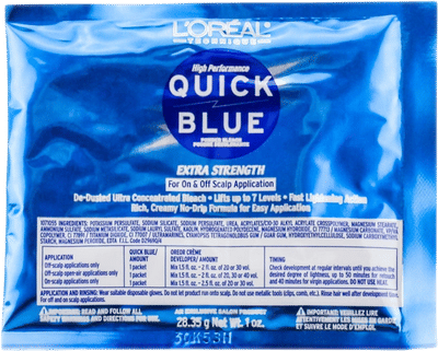 Quick Blue Powder Bleach