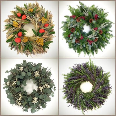 Front Door Wreath Seasonal Subscription
