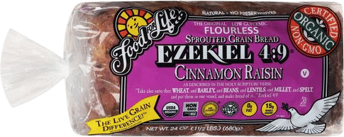 Ezekiel Sprouted Cinnamon Raisin Bread