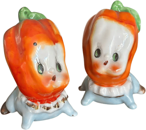 Red Pepper Babies Salt and Pepper Shakers