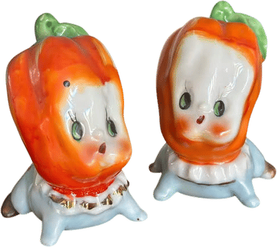 Red Pepper Babies Salt and Pepper Shakers
