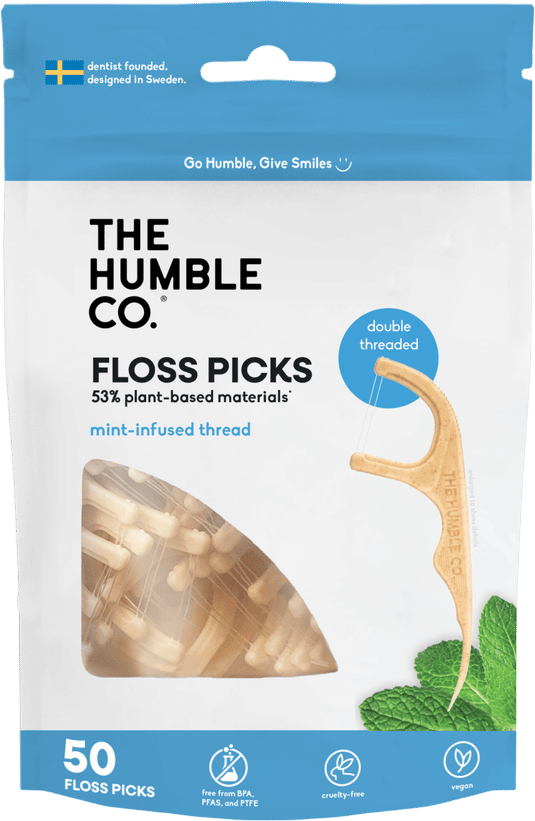 The Humble Co. Eco Floss Picks (Mint)