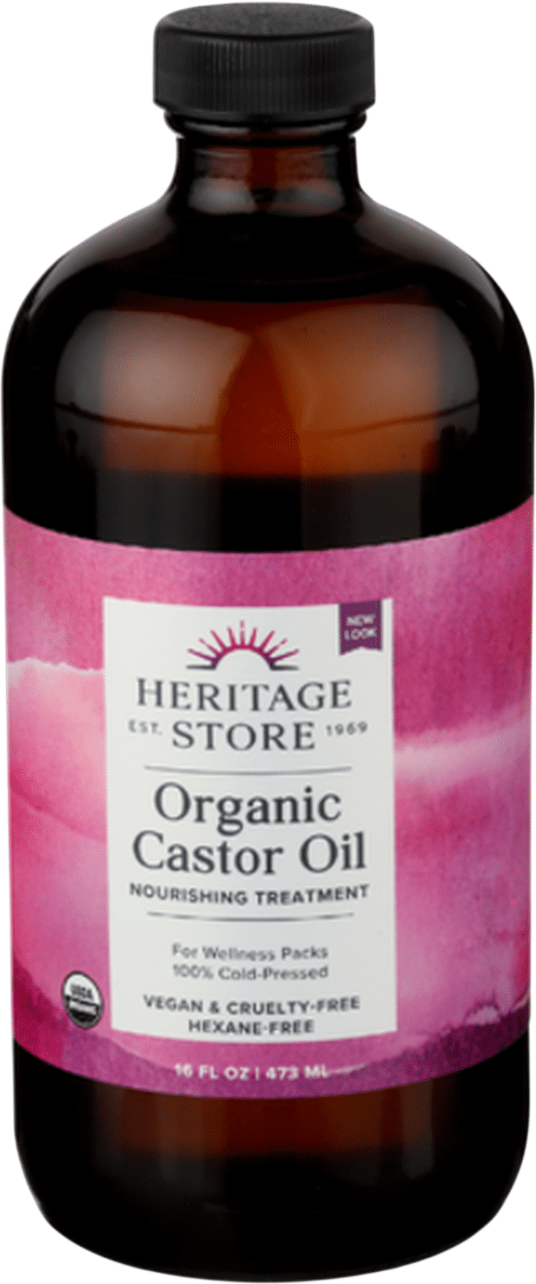 Heritage Store Organic Castor Oil
