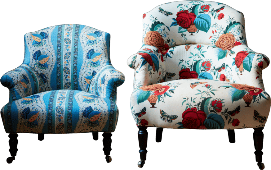 John Derian’s Baronet Chairs
