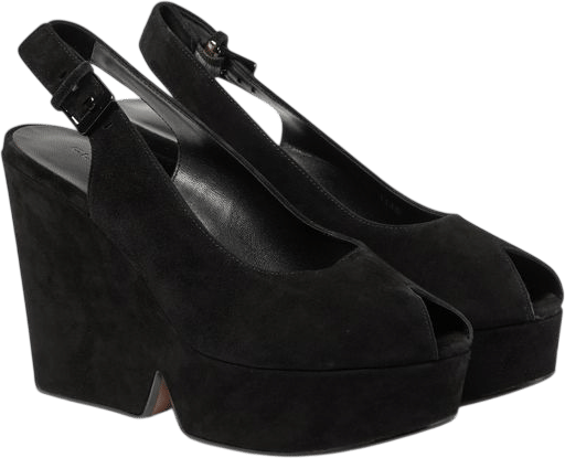 Dylan Suede Platform Sandals