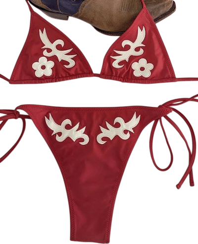 Western Appliqué Bikini