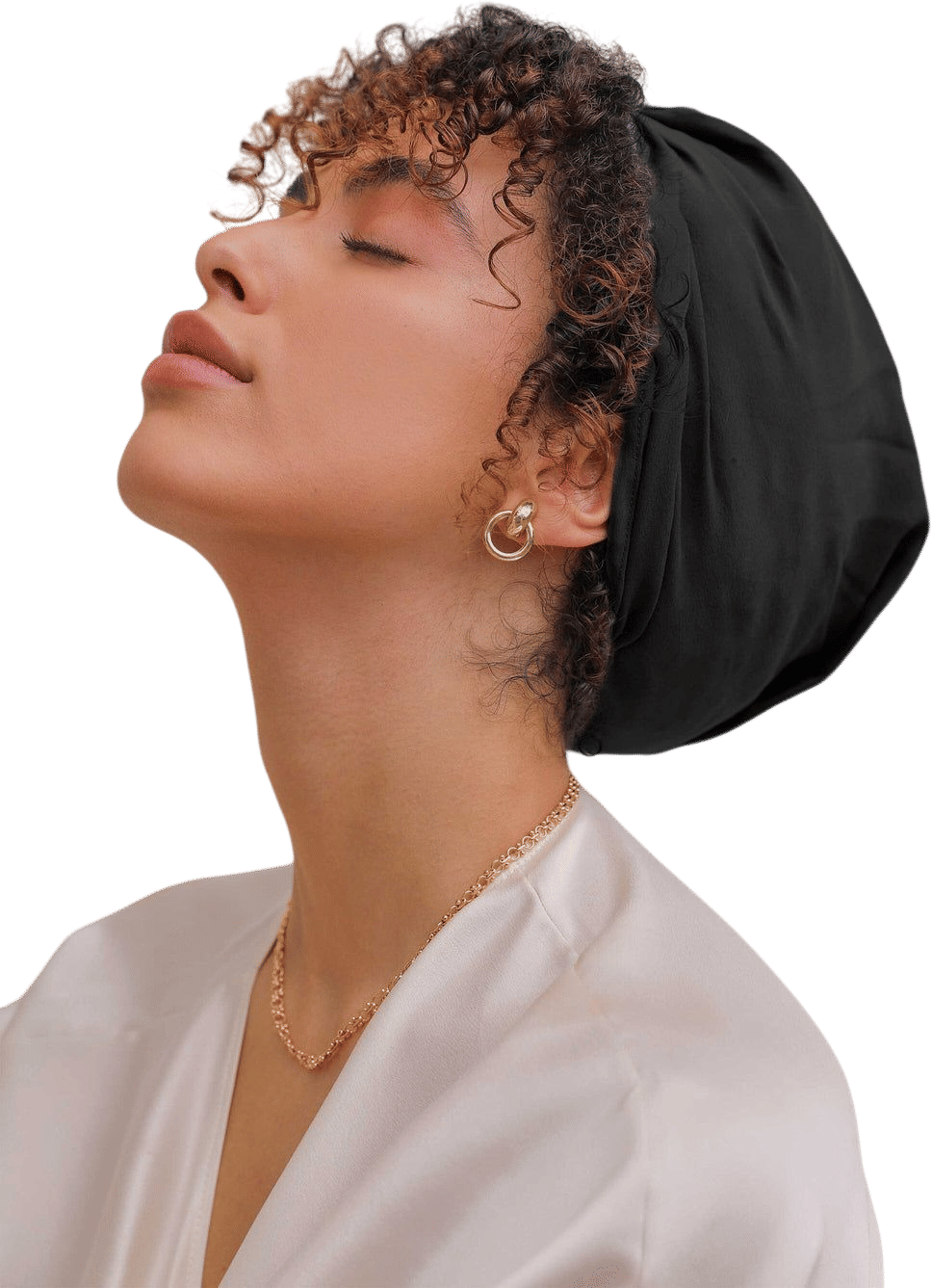 Washed Silk Hair Turban /// Damiano Collection