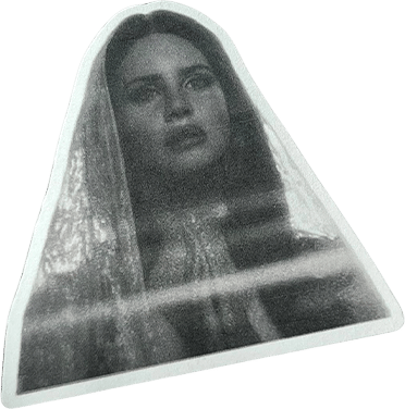 Lana Del Rey Virgin Mary Sticker