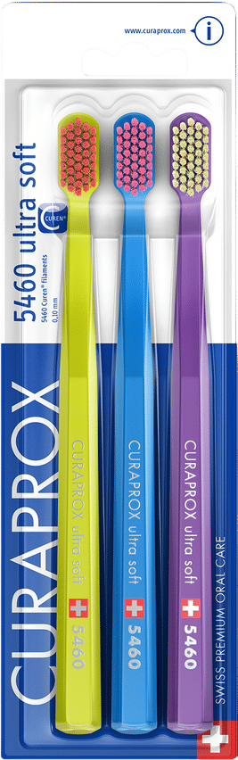 Curaprox CS 5460 Ultra Soft Toothbrush (3-pack)