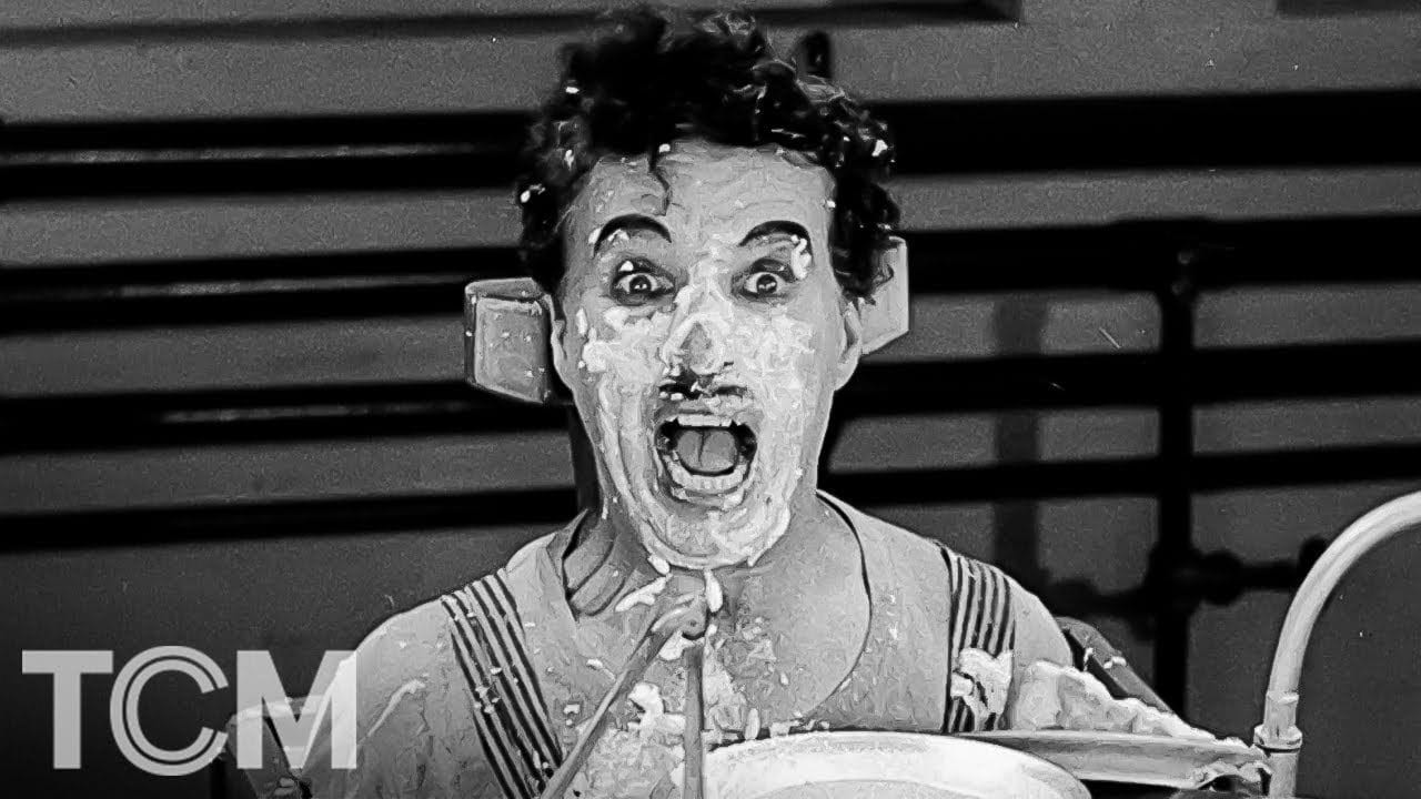Charlie Chaplin Demonstrates the Feeding Machine