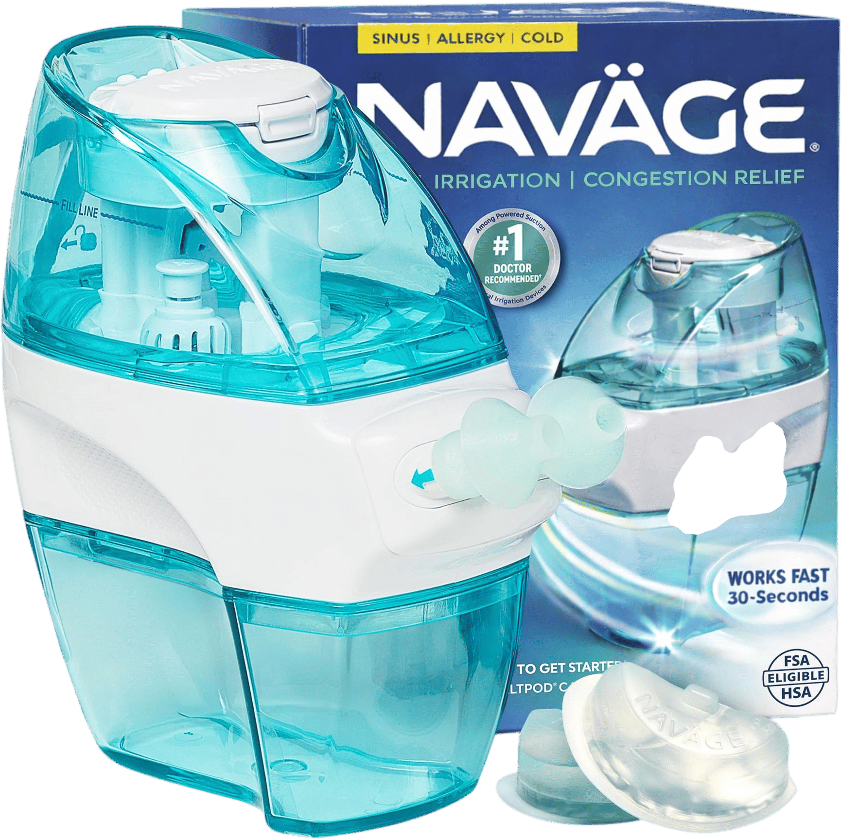 Navage nasal irrigation kit