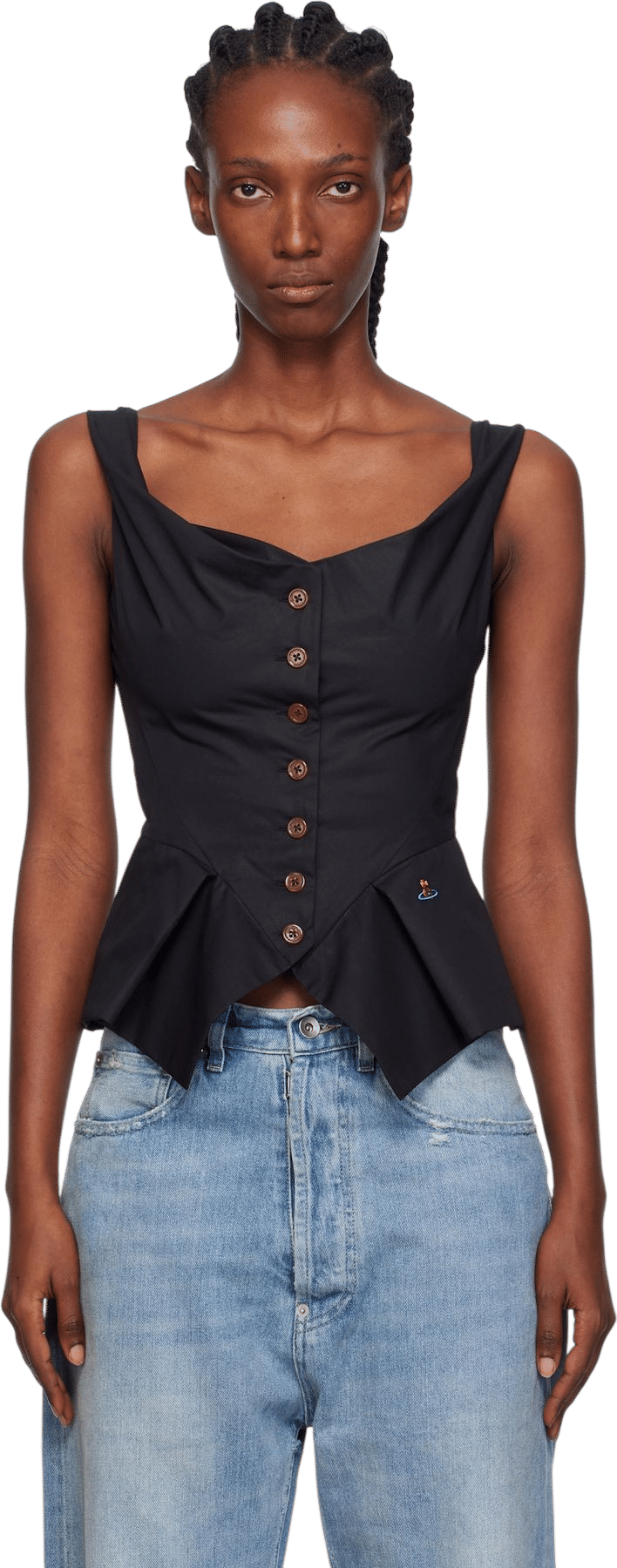 Vivienne Westwood - Black Monday Vest Top