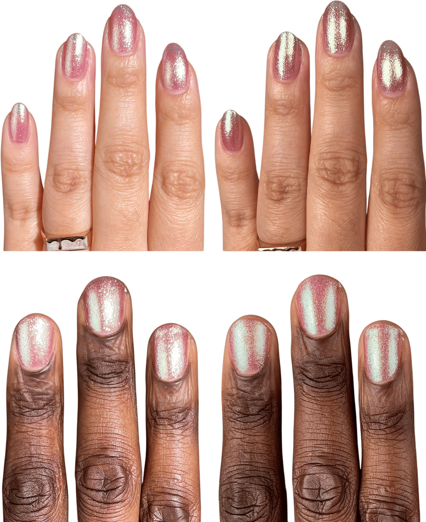 perfect pink sparkly princess fairy polish