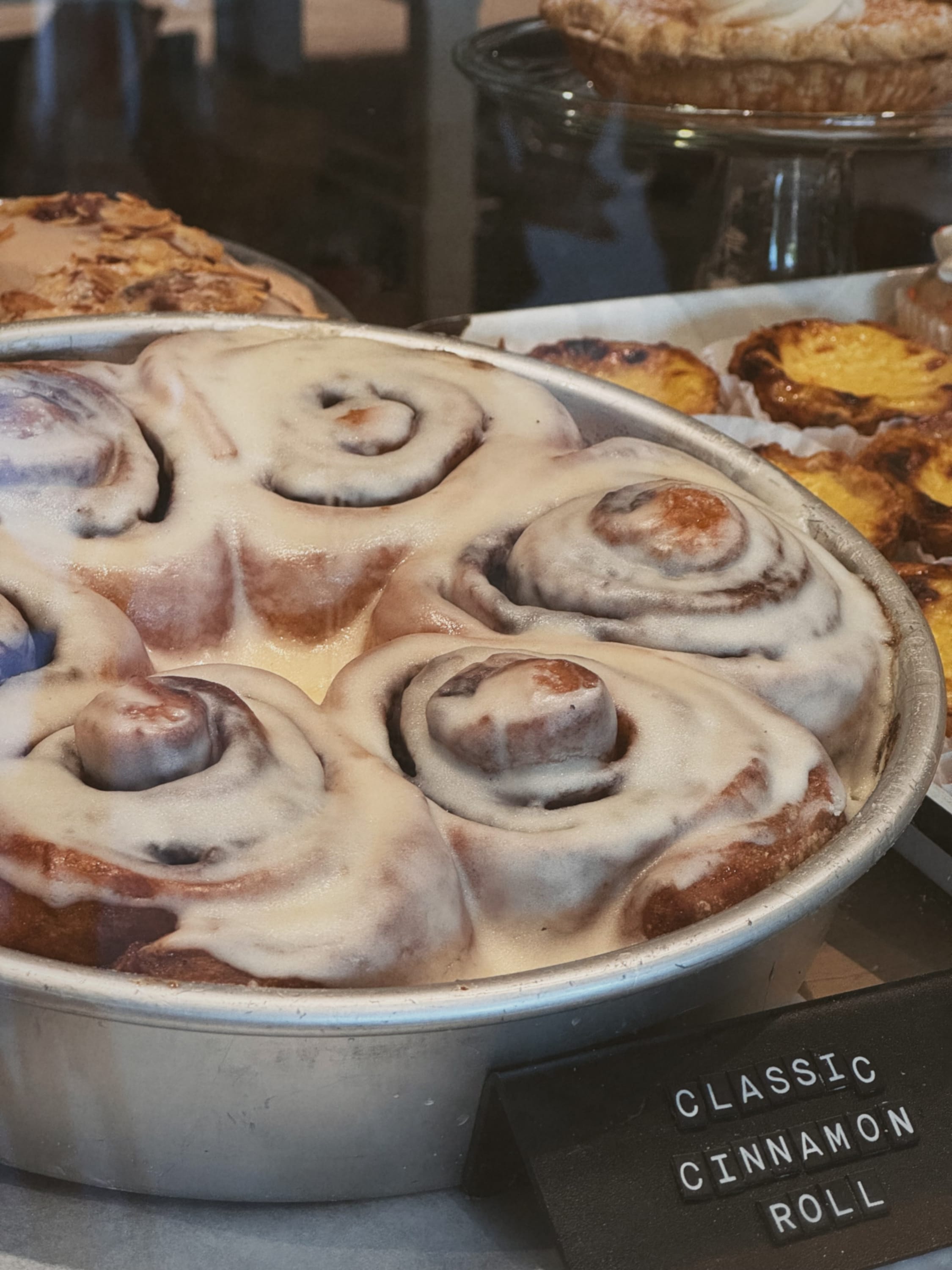A Cinnamon Roll for the Table