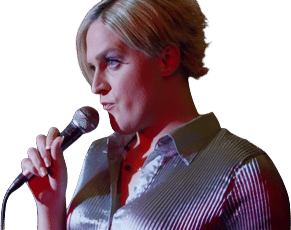 John Early as "Vicky"  (The Characters)