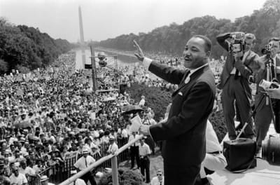 The March on Washington Art Print