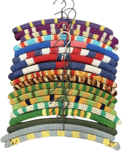 Crochet hangers