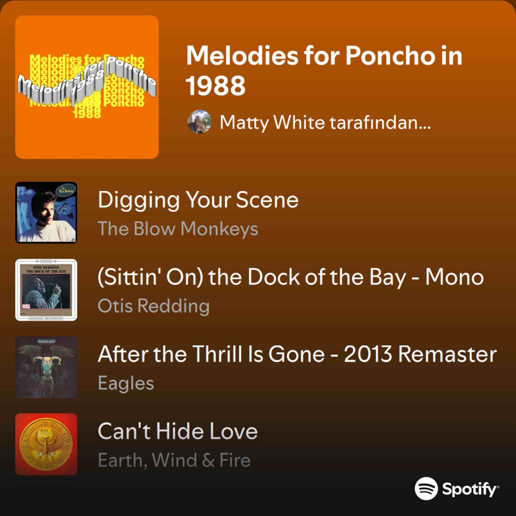 Melodies for Poncho (1988)
