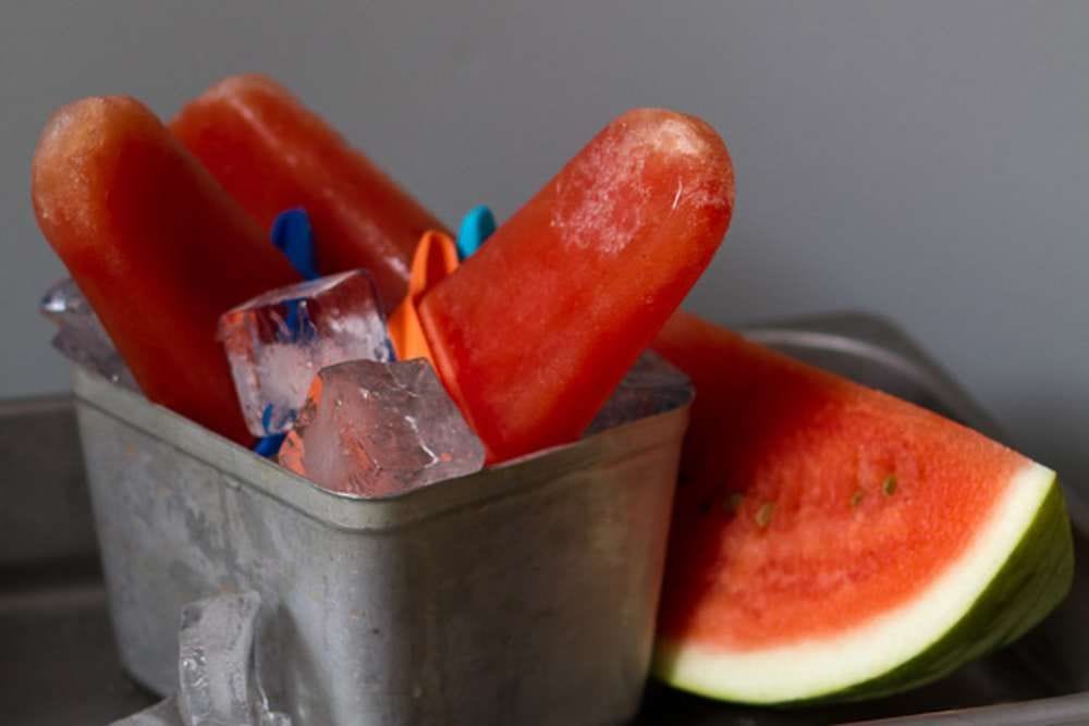watermelon popsicles!