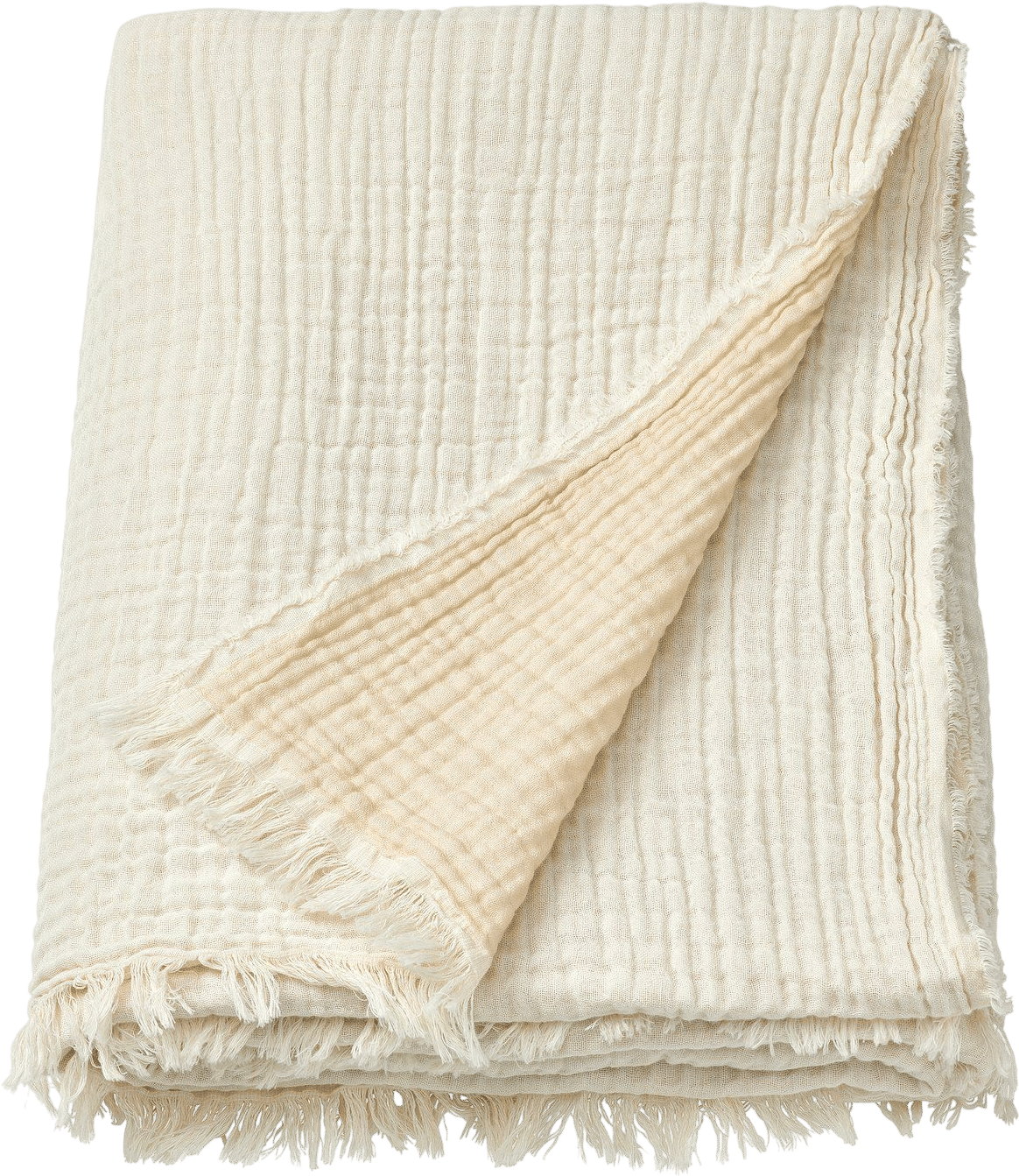VALLKRASSING throw, off-white, 59x79"