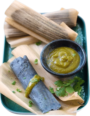 blue corn tamales