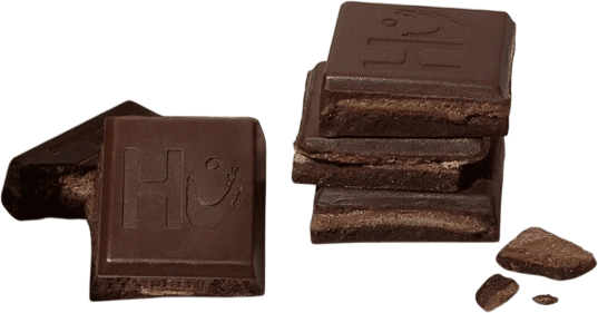 hů hazelnut chocolate bar